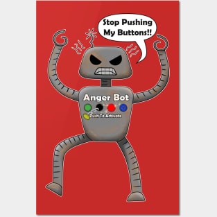 Why is the Robot so Angry Posters and Art